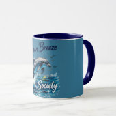 Mug Société Ocean Breeze | Été côtier (Devant droit)