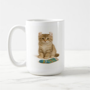Mug Sock It to Me - American Curl Kitten Edition