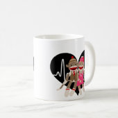 Mug Sock Monkey (Devant droit)