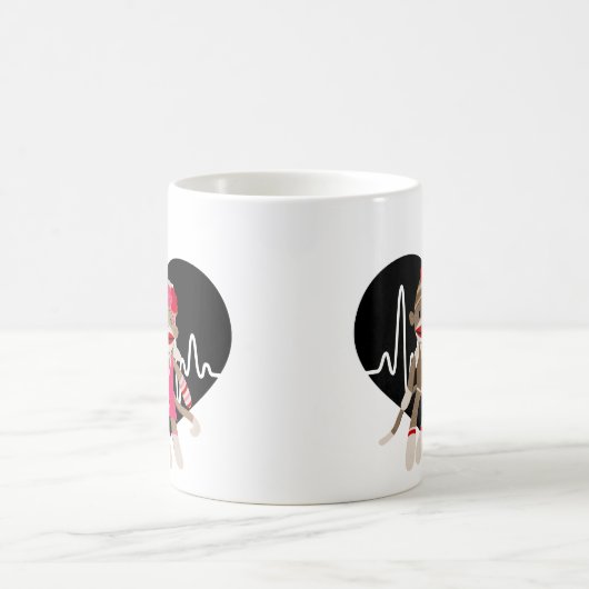 Mug Sock Monkey (Centre)