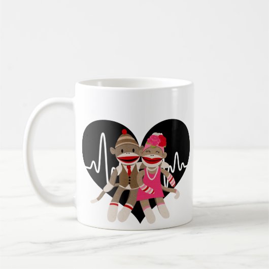 Mug Sock Monkey (Gauche)