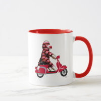 Sock Monkey sur Red Moped