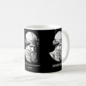 Mug Socrates "Know Nothing" Boug cadeau (Devant droit)