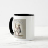Mug Soeur amour — promesse pincée (Devant gauche)