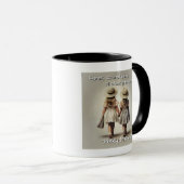 Mug Soeur amour — promesse pincée (Devant droit)