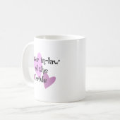 Mug Soeur belle-soeur de l'épouse (Devant gauche)