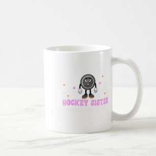 Mug Sœur de hockey gelée et ennuyée Sœur d'un joueur d