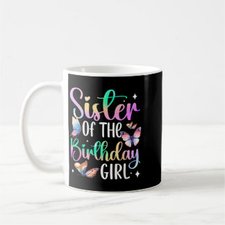 Mug Soeur de la fille qui fête son anniversaire Fête p