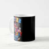 Mug Sœur de l'anniversaire pour garçon cirque carnaval (Devant gauche)