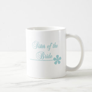 Mug Soeur de l'élégance de Teal de jeune mariée