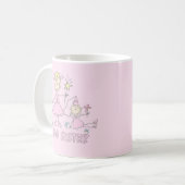Mug Soeur de princesse Duo de bâton grande (Devant gauche)