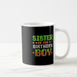 Mug Sœur du garçon d'anniversaire Partie Joueuse de je