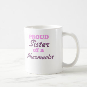 Mug Soeur fière d'un pharmacien