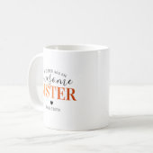 Mug Soeur géniale | Joli frère orange (Devant gauche)