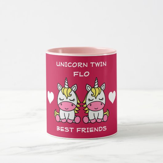 Mug Sœur jumelle licorne (Centre)
