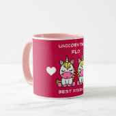 Mug Sœur jumelle licorne (Devant gauche)