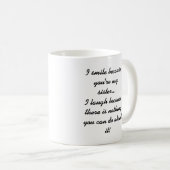 Mug Soeur riante (Devant droit)