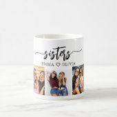 Mug Soeurs 3 Photo Collage Keepsaké Cadeau (Centre)
