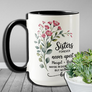 Mug Soeurs Cadeaux De Coeur Pour Toute Soeur Significa