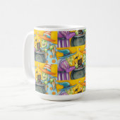 MUG SOEURS DE TÉMOIGNAGE, CHAT NOIR & HALLOWEEN BREW (Devant gauche)