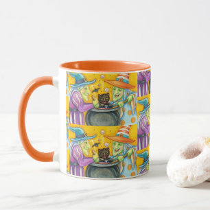 MUG SOEURS DE TÉMOIGNAGE, CHAT NOIR & HALLOWEEN BREW
