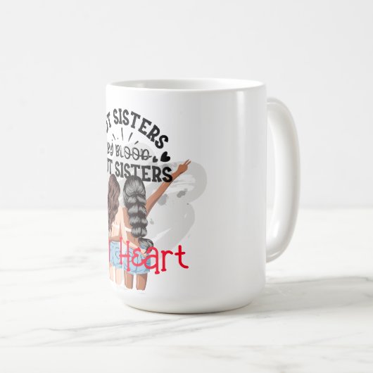 Mug Soeurs du coeur (Devant droit)