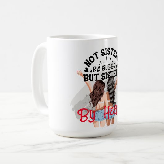 Mug Soeurs du coeur (Devant gauche)