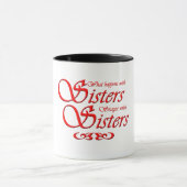 Mug Soeurs en rouge (Centre)