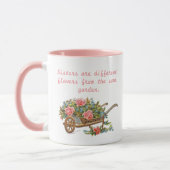 Mug Soeurs, Fleurs différentes du même jardin (Gauche)