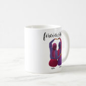 Mug Soeurs Forever Cadeau Hijabi personnalisé (Devant droit)