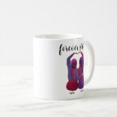 Mug Soeurs Forever Cadeau Hijabi personnalisé (Devant droit)