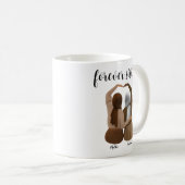 Mug Soeurs Forever Cadeau Hijabi personnalisé (Devant droit)