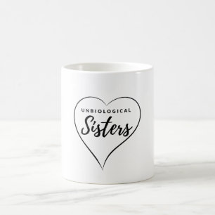 Mug Soeurs non-biologiques Meilleur Ami Don Soronity