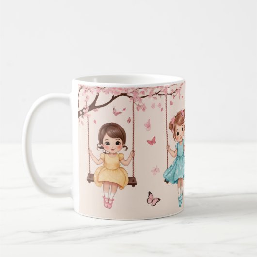 Mug Soeurs pivotantes enchantées (Gauche)