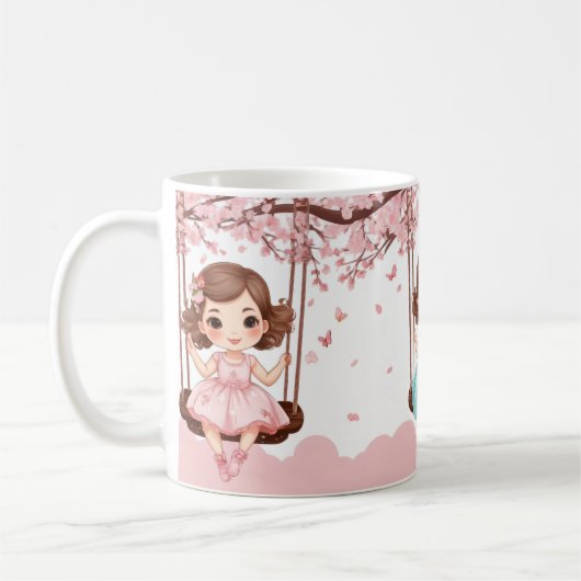 Mug Soeurs pivotantes enchantées (Gauche)