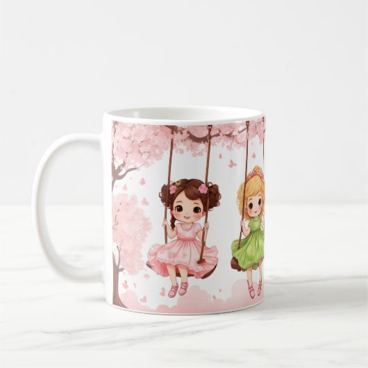 Mug Soeurs pivotantes enchantées (Gauche)