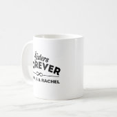 Mug Soeurs pour toujours (Devant gauche)