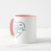Mug Soeurs Soirées À Côté Ou À Des Kilomètres (Devant gauche)