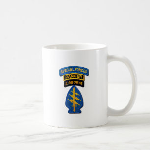 Mug SOF SFG SOC des bérets verts SF de groupe de