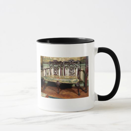 Mug Sofa découpé, avec le siège de tapisserie, (Droite)