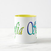 Mug Sofia, Nom, Logo multicolore, (Centre)