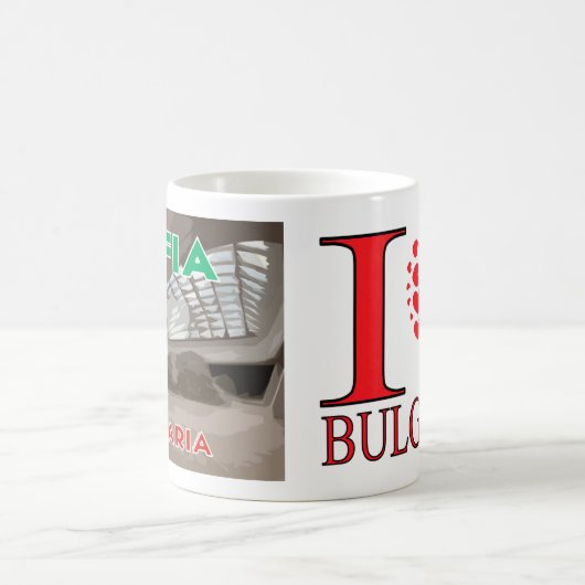 Mug Sofia, visite Bulgarie J'aime (Centre)