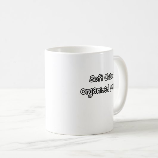 Mug soft chaos organized mind (Devant droit)