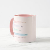 Mug Soft Data | Par les chiffres : Comment j'ai survéc (Devant gauche)