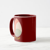Mug Soft Easter – Pastel Egg Illustration - caneca (Devant gauche)