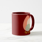 Mug Soft Easter – Pastel Egg Illustration - caneca (Devant droit)