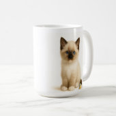 Mug Soft Focus - Ragdoll Kitten avec Felt Toy Ball (Devant droit)