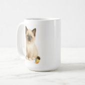 Mug Soft Focus - Ragdoll Kitten avec Felt Toy Ball (Devant gauche)