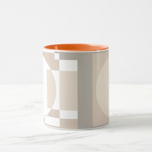 Mug Soft Geometric Blocks – Simple and Sleek (Centre)
