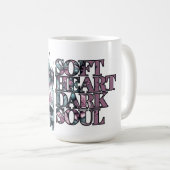 Mug Soft Heart Dark Soul Pastel Goth (Devant droit)